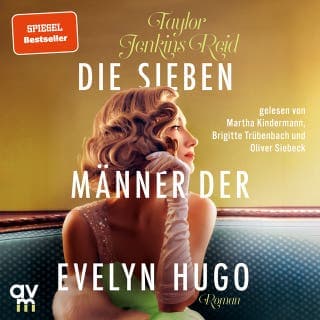 Die sieben Männer der Evelyn Hugo von Taylor Jenkins Reid, Hörbuch-Cover
