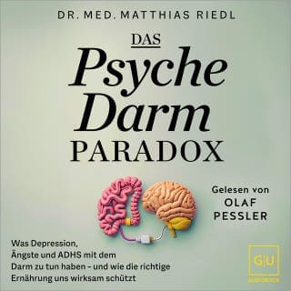 Das Psyche-Darm-Paradox von Matthias Riedl, Hörbuch-Cover